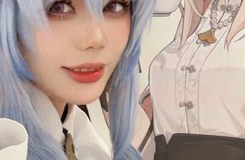 一览无遗：九言从不咕咕的私拍图集，职业装的每一角度都如此迷人。