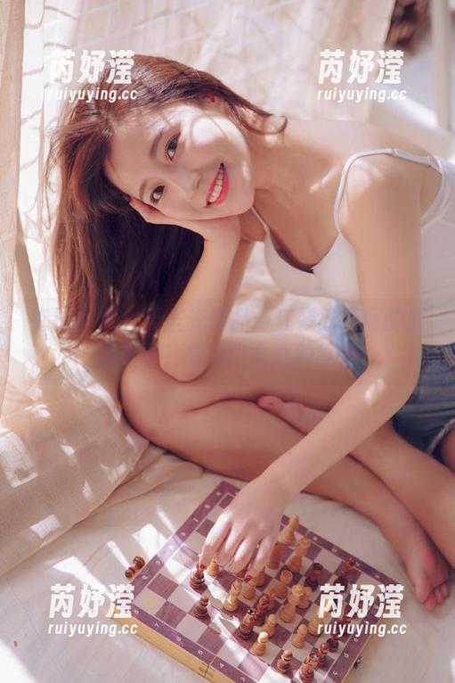 克拉女神 - 无圣光作品：江琴双马尾的原图写真，感受少女心的绽放