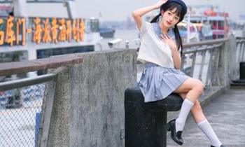 风之领域震撼美图：清新体操服白丝女孩，简直是摄影师的灵感缪斯！